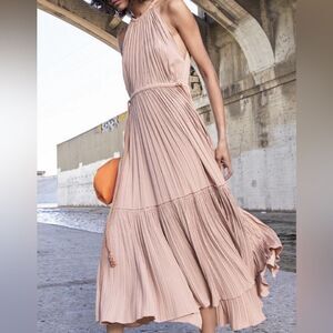 A.L.C. Ella Pleated Midi Dress REVOLVE, New, Size 0